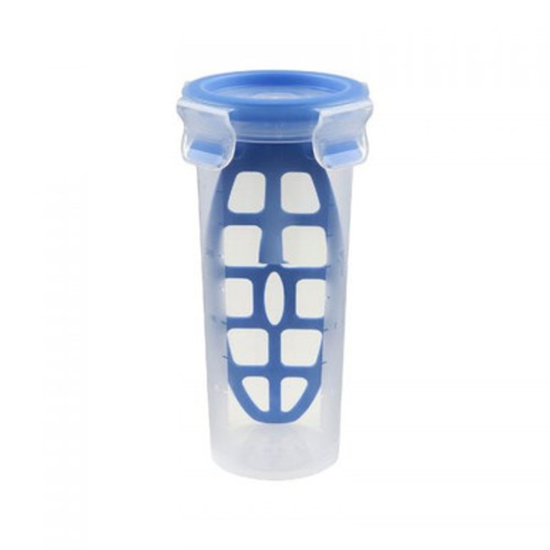 Tefal Master Seal Fresh Mixing Jug Food Storage, Clear/Blue, 0.5 Litre | K3023212