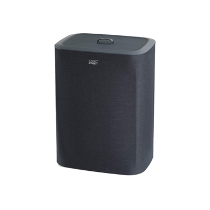 Joseph Joseph Tota 90L Laundry Basket, Carbon Black | 50004