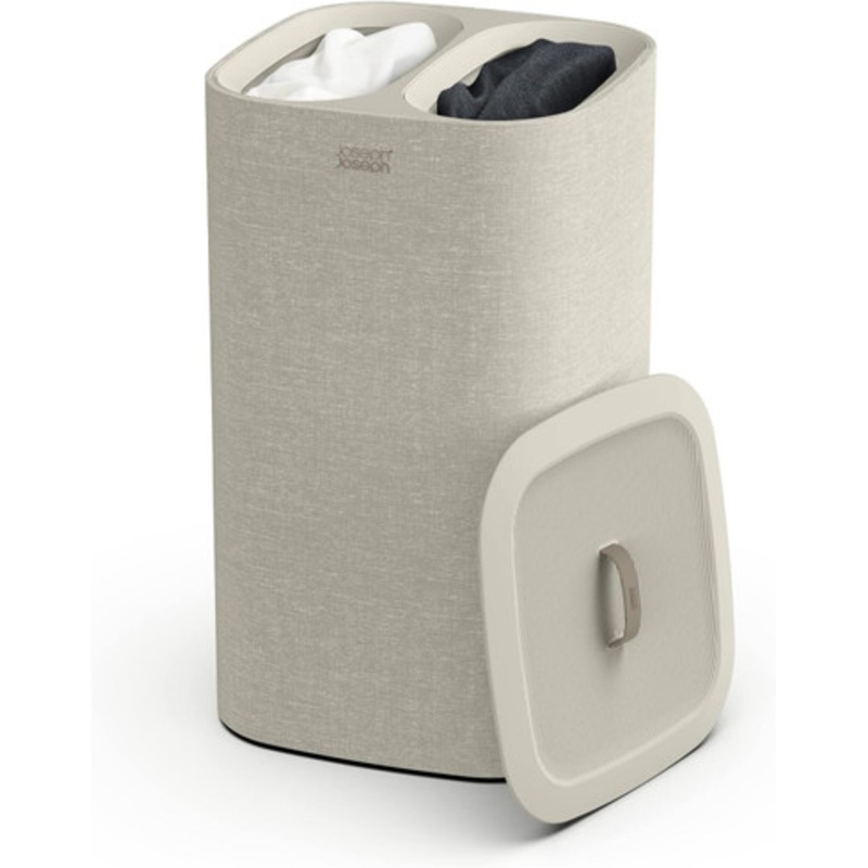 Joseph Joseph Tota Pop 60 Litre Laundry Basket, Ecru | 50019