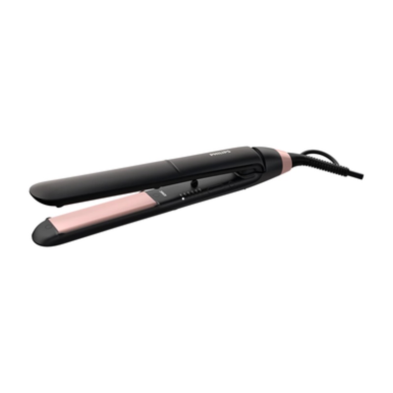 Philips StraightCare Essential ThermoProtect Straightener – Black/Pink | BHS378