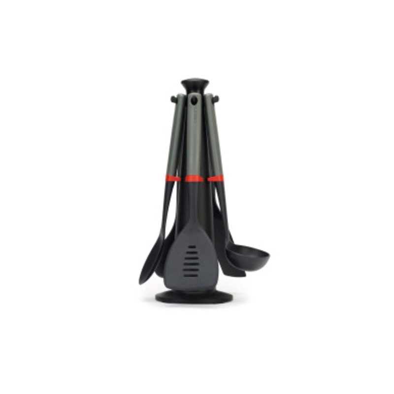 Joseph Joseph DUO 5-piece Utensil Carousel Set With Stand | 80040