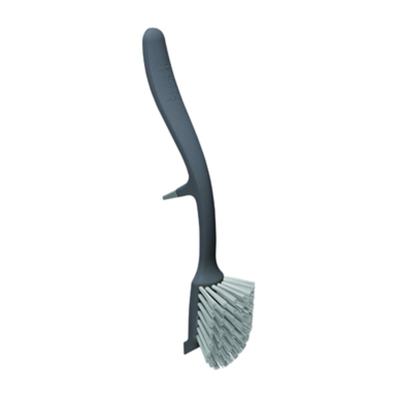 Joseph Joseph Edge Dish Brush with Integrated Sink Rest, Grey | 85026