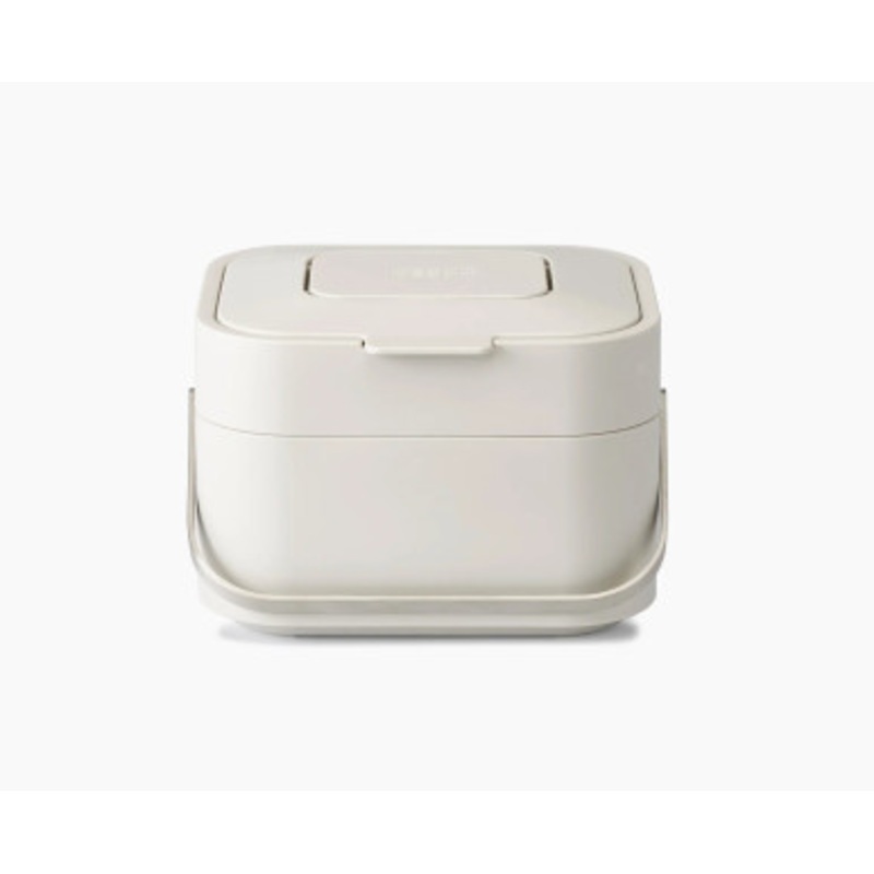 Joseph Joseph Food Waste Caddy with Odor Filter, White | 30015