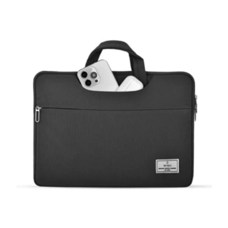 WiWU ViVi Hand Bag for 15.6 Laptop – Black | VHB15.6BLK