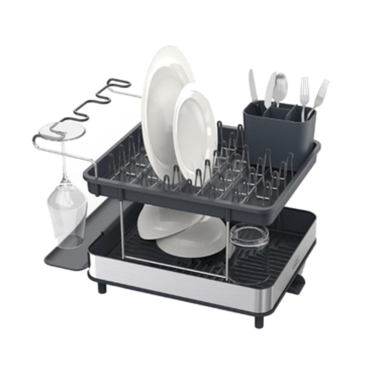 Joseph Joseph Excel – Steel 2-tier Stainless-steel Dish Rack | 851647