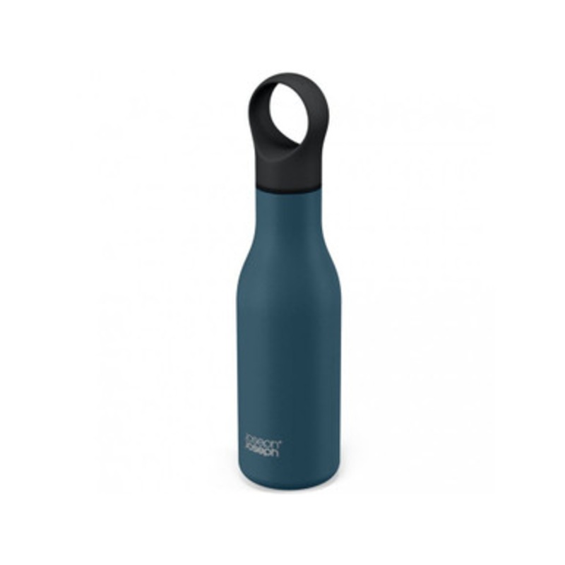 Joseph Joseph Loop Vacuum Insulated Water Bottle, Blue | 81120