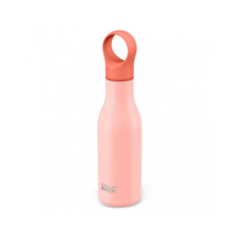 Joseph Joseph Loop Vacuum Insulated Water Bottle, Pink | 81119