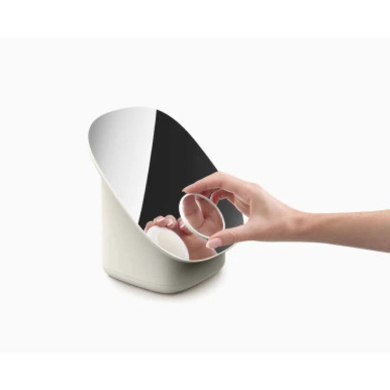 Joseph Joseph Viva Pedestal Mirror with Cosmetic Organiser | 75001