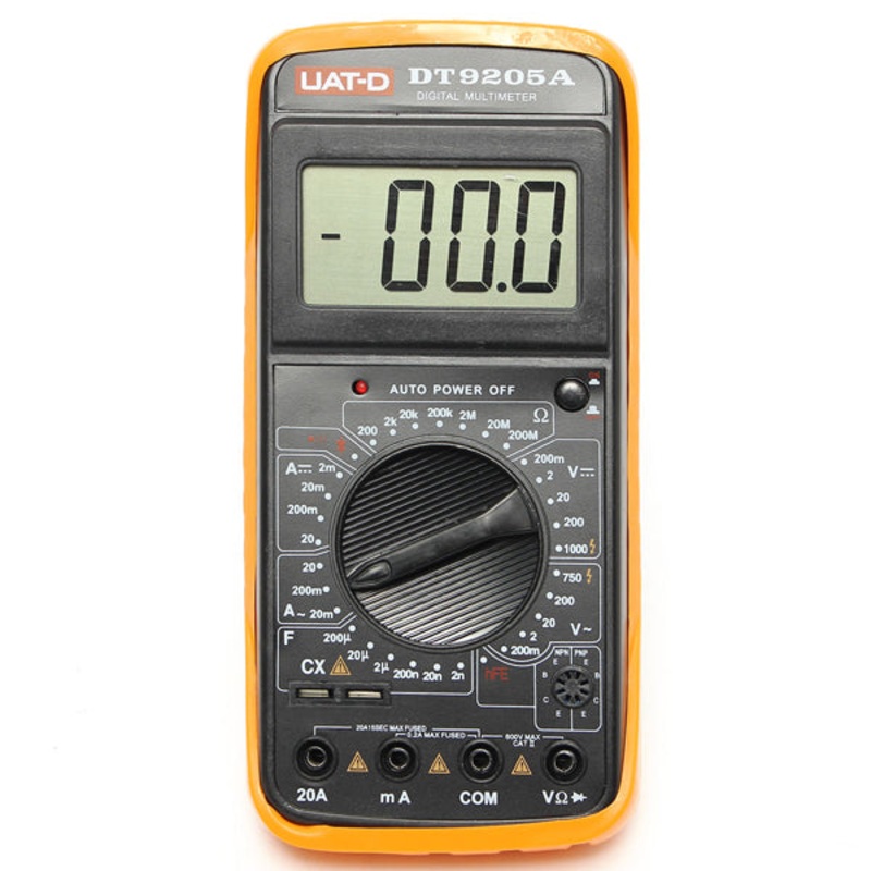 UAT-D DT9205A Digital Multi Meters Volt Meterr Ohm Meter AC/DC Ammeter Capacitance Tester