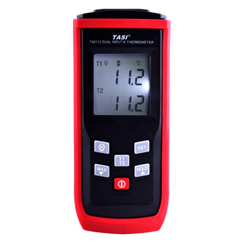 TASI TA8112 Pocket LCD Electrical Digital Thermometer -50C to 1350C Red