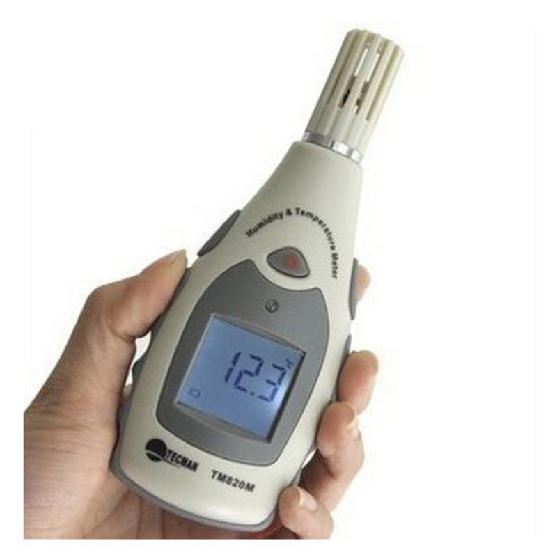 TM820M Mini LCD Temperature&Moisture Meter Hygrometer&Thermometer