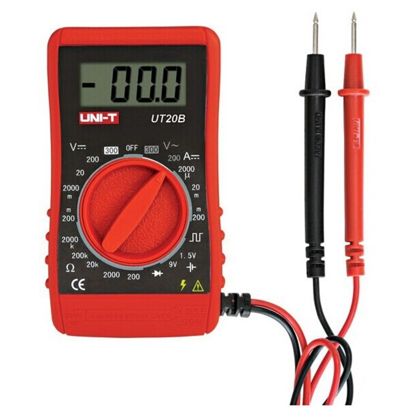 UNI-T UT20B Handheld Pocket Mini Digital Multi Meters DMM Ohm Meter Volt Meterr Ammeter Amp Volt