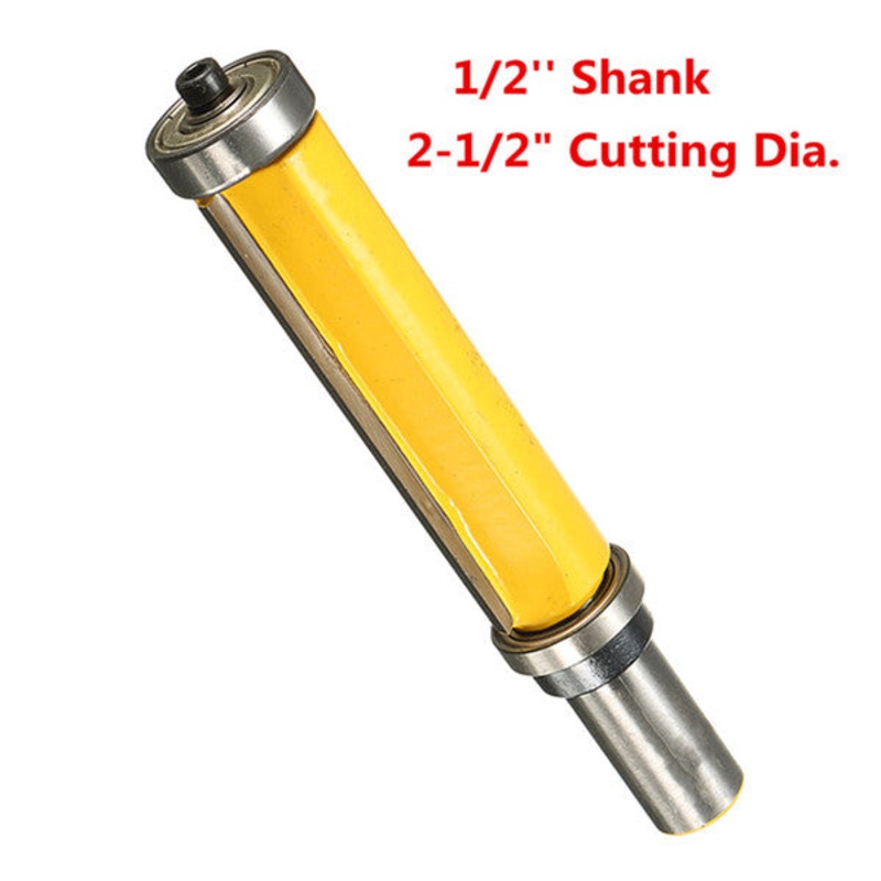 1/2 Inch Shank Pattern Flush Trim Router Bit Woodworking Tool