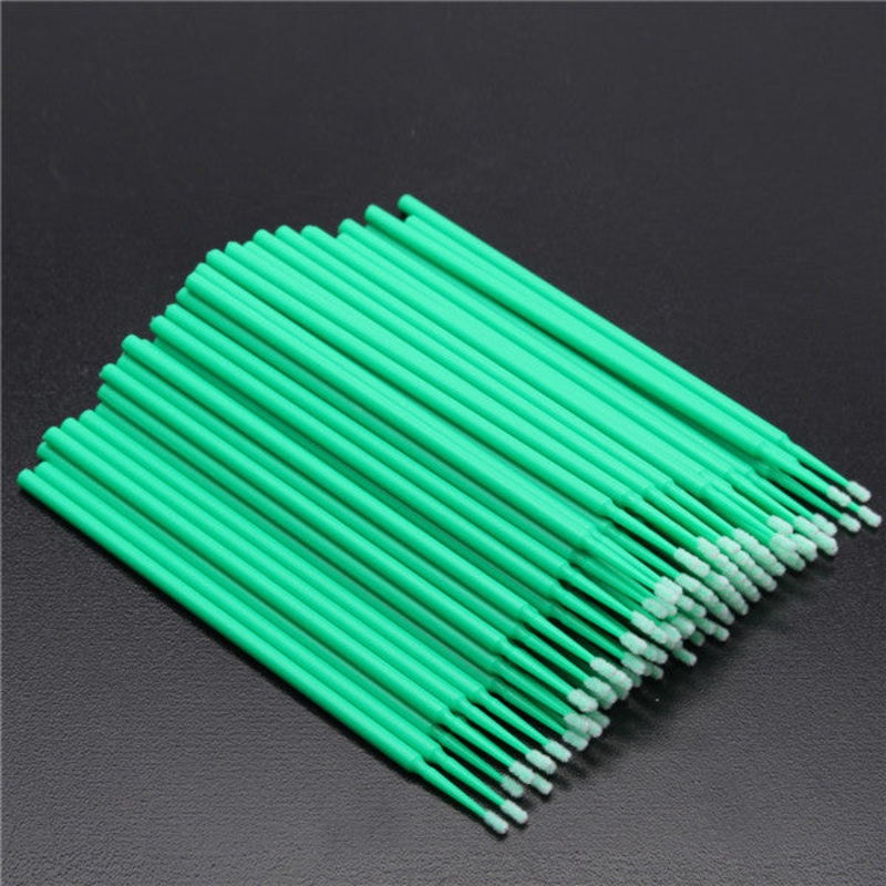 100pcs 2.5mm Disposable Micro Applicators Multipurpose Disinfect Cleaning Stick