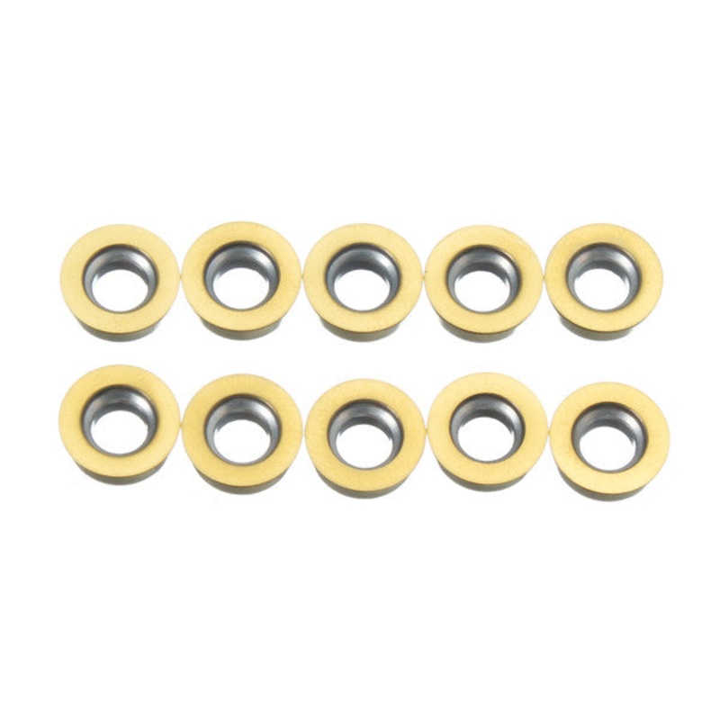 10pcs RPMT10T3MO Carbide Inserts Carbide Cutter Turning Tool Holder Inserts
