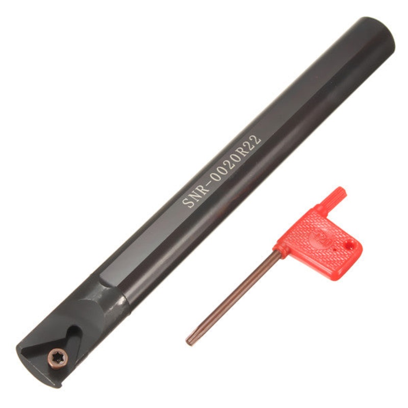 SNR0020R22 Turning Tool Holder 20x200mm Lathe Boring Bar For 22IR 22NR Insert