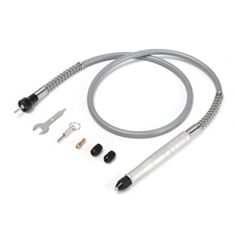 105cm Flexible Shaft with Electric Drill Keyless Chuck Rotary Grinder Tool