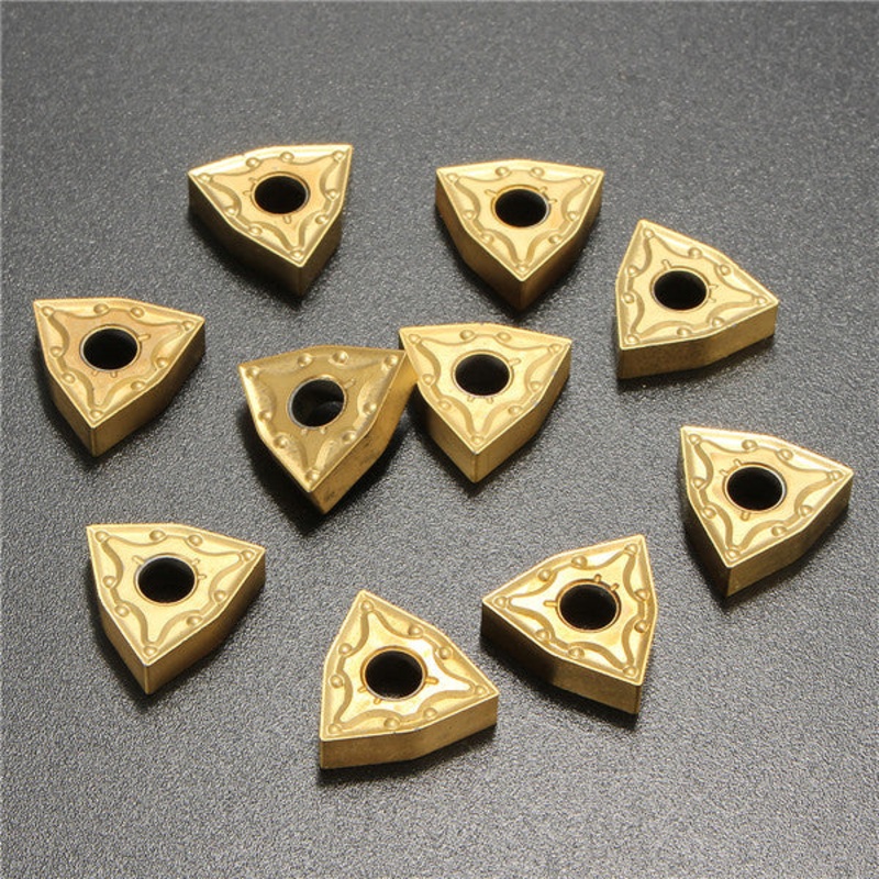 10pcs WNMG080404-MA UE6020 / WNMG431 MA Carbide Inserts Titanium Coated For CNC Stainless Tool