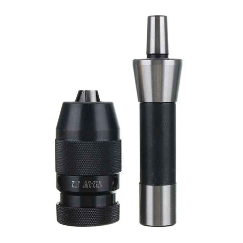 1/32-3/8 Inch 2JT Keyless Drill Chuck And JT2-R8 Arbor Shank Adapter CNC Parts