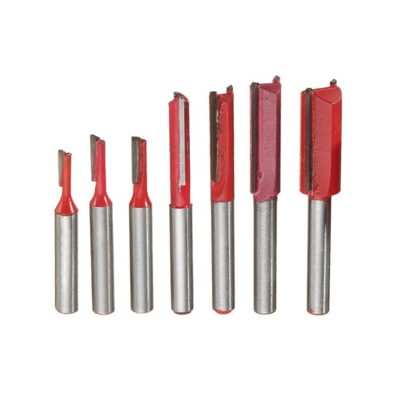 1/4 Inch Shank Tungsten Carbide Router Bit Rotary Cutting Woodworking Tool