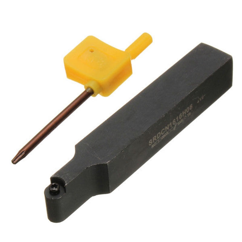 SRDCN1616H08 16x100mm Lathe Turning Tool Holder Boring Bar For RCMT0803/RCMX0803 R4 Round Insert