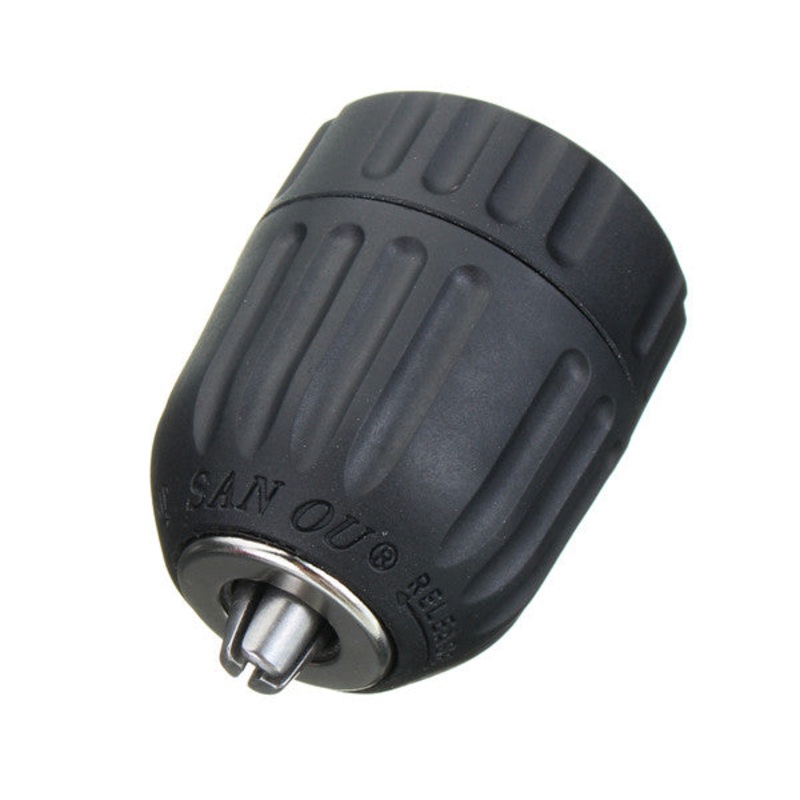0.8-10mm Keyless Drill Chuck 3/8 in 24 UNF Thread Mount Cordless Electric Power Drill Chuck