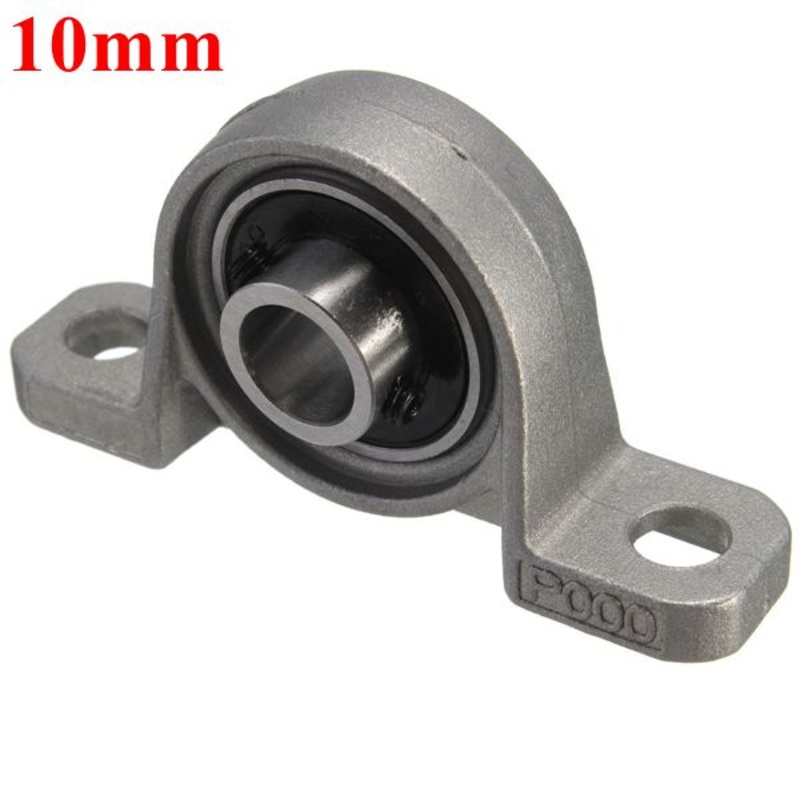 10mm Bore Diameter Pillow Block Mounted Ball Bearing KP000 Zinc Alloy