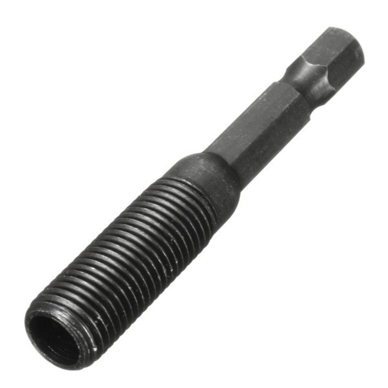 10mm Keyless Hex Shank Mandrel Drill Chuck Quick Change Adapter Rod