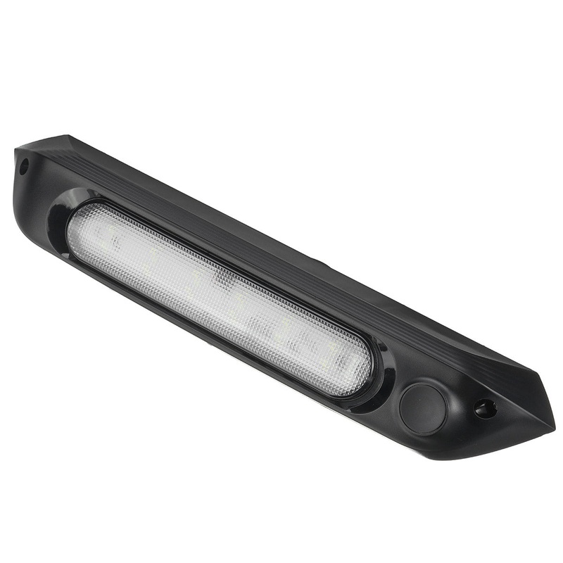 12V 12 LED 16W Awning Light Caravan Camper Annex Waterproof Patio Lamp Bar for Caravan Truck Boat
